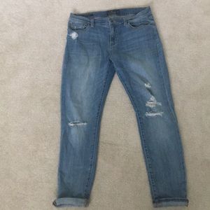 Lucky Brand Brooke Skinny Light Wash Distressed